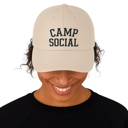 Camp Social Dad hat