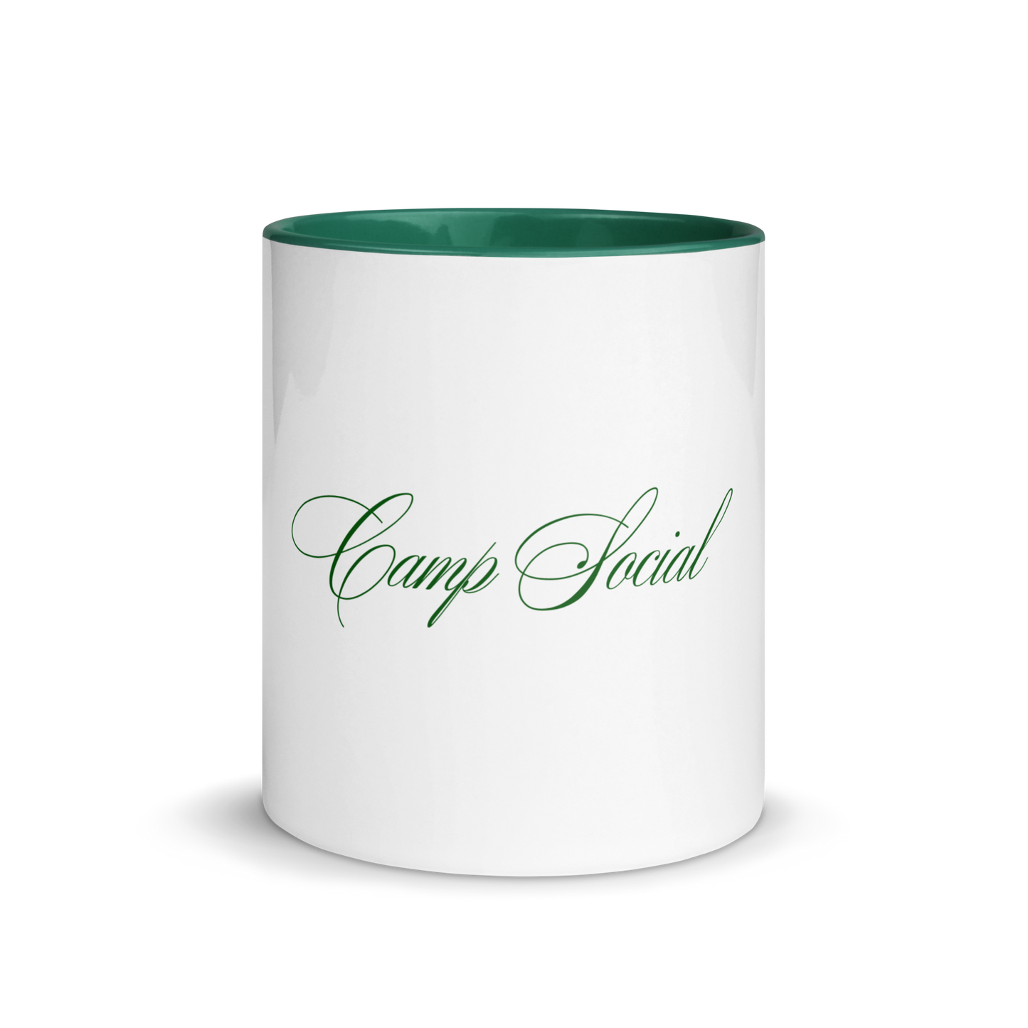 'Camp Social' Mug - Green