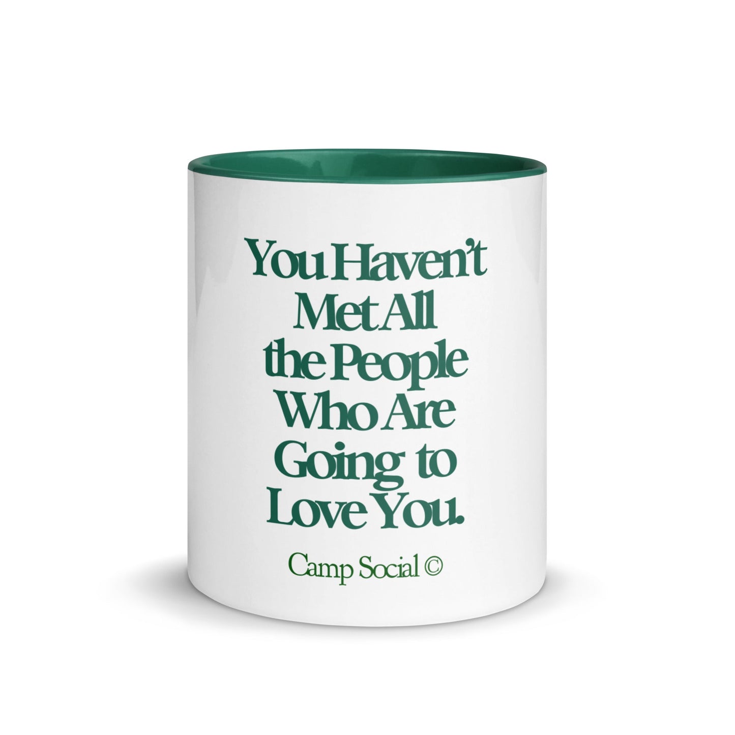 'Camp Social' Mug - Green
