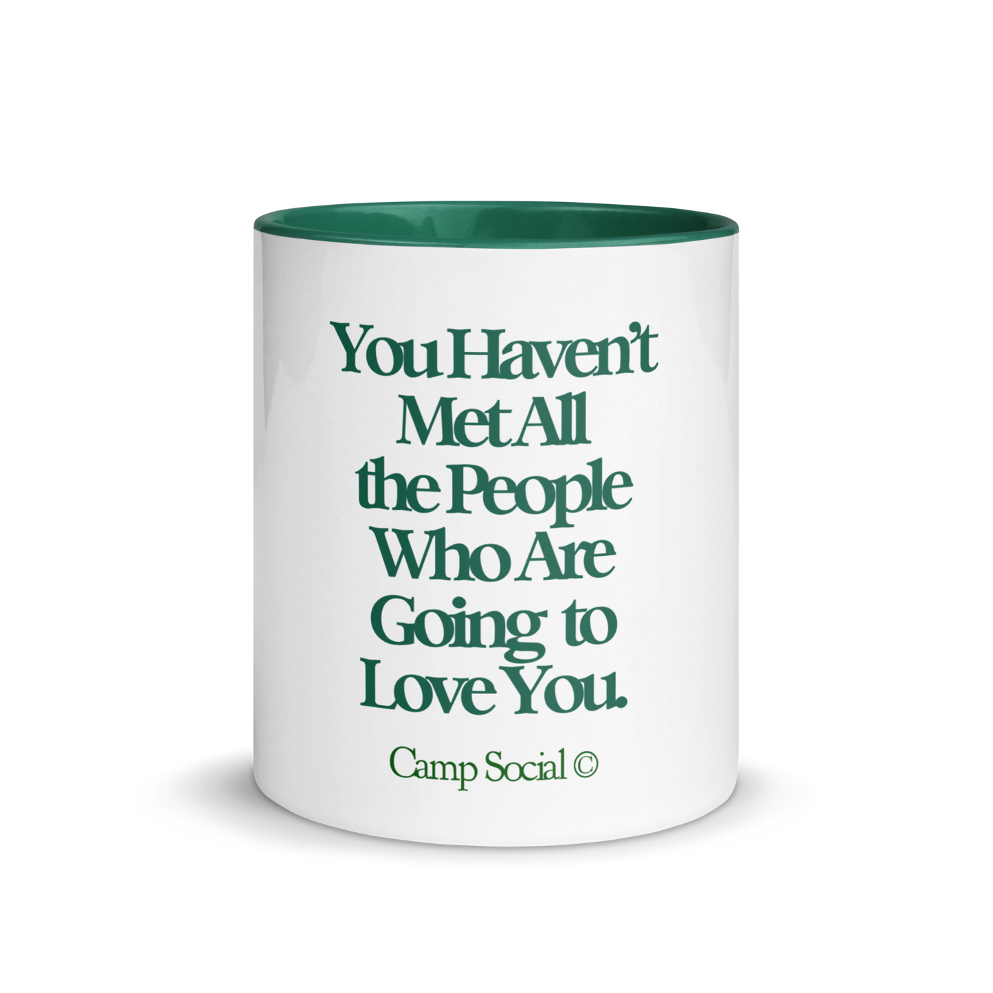 'Camp Social' Mug - Green